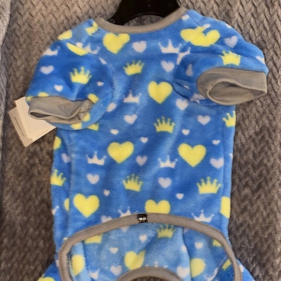 ❌ISO  - Pet Posse aka Pet Obsession XSmall blue fleece Onsie ❌DO Not Purchase ❌ - Picture 3 of 4